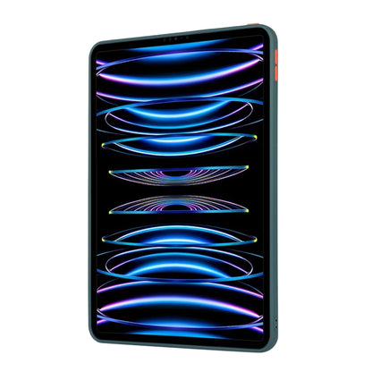For iPad Pro 12.9 2022/2021/2020/2018 Skin Feel 2 in 1 PC Hybrid TPU Tablet Case(Green) - iPad Pro 12.9 (2022/2021) Cases by buy2fix | Online Shopping UK | buy2fix