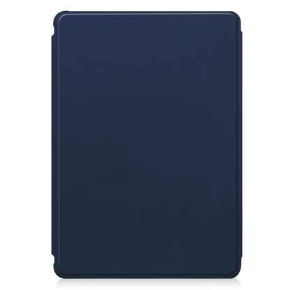 For iPad Air 13 2025 / 2024 Transparent Rotation Smart Leather Tablet Case(Dark Blue) - iPad Air 13 2025 / 2024 Cases by buy2fix | Online Shopping UK | buy2fix