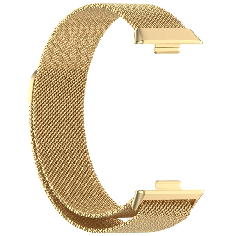 For Huawei Watch Fit3 Milanese Metal Watch Band(Gold) by buy2fix