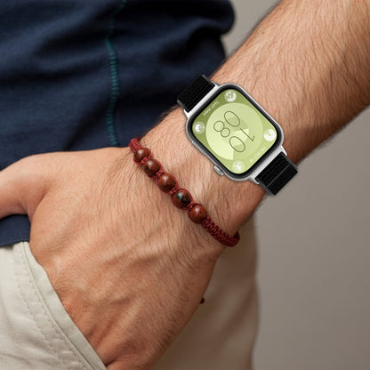 For Huawei Watch Fit3 Nylon Loop Hook and Loop Fastener Watch Band(Midnight Blue) by buy2fix