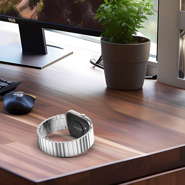 For Huawei Watch Fit3 One Bead Stainless Steel Watch Band(Gold) by buy2fix