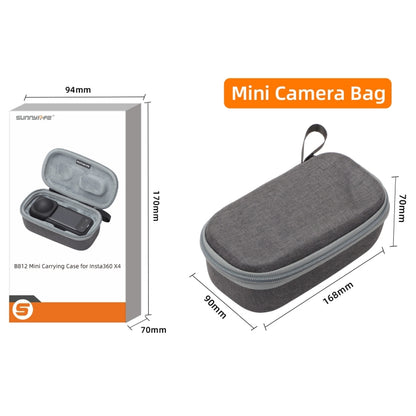 For Insta360 X4 / X5 Sunnylife Carrying Case Handbag, Model:X4-B812 Mini Camera Bag - Case & Bags by Sunnylife | Online Shopping UK | buy2fix