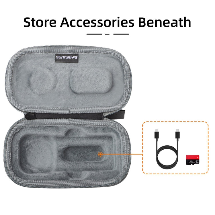 For Insta360 X4 / X5 Sunnylife Carrying Case Handbag, Model:X4-B812 Mini Camera Bag - Case & Bags by Sunnylife | Online Shopping UK | buy2fix