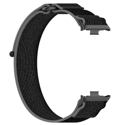 For Xiaomi Smart Band 9 Pro / 8 Pro Loop Nylon Watch Band(Black Grey) - Watch Bands by buy2fix | Online Shopping UK | buy2fix