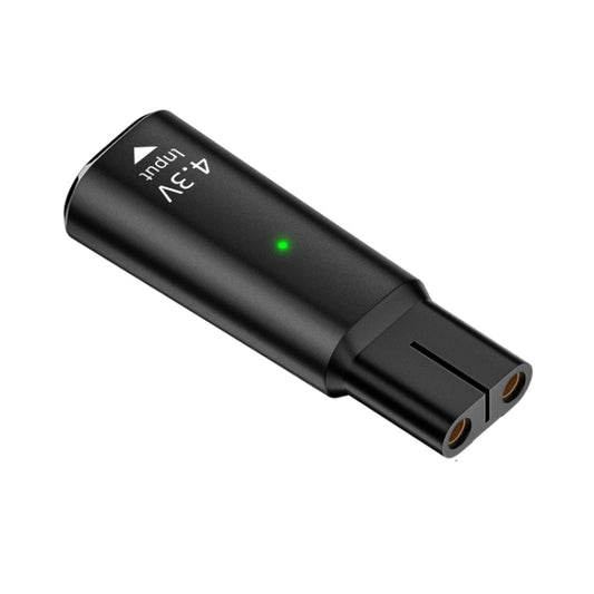Shaver / Clipper Charging Adapter for Philips, Interface:Type-C to 4.3V Single Slot(Black) - Shavers Parts by buy2fix | Online Shopping UK | buy2fix