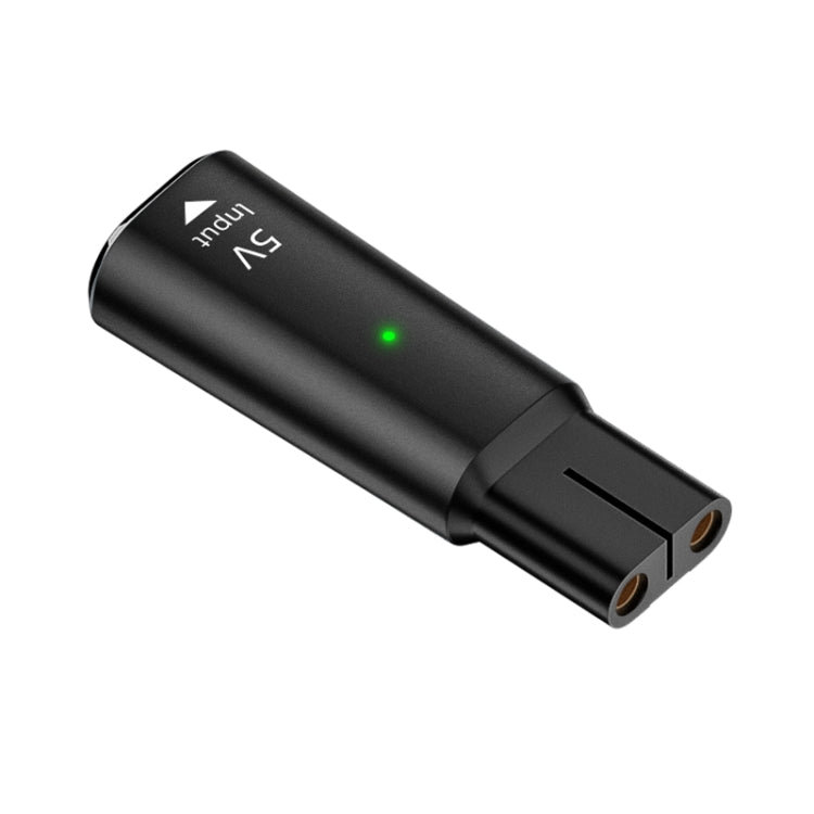 Shaver / Clipper Charging Adapter for Philips, Interface:Type-C to 5V Single Slot(Black) by buy2fix