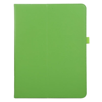 For iPad Air 11 2025 / 2024 Litchi Texture Solid Color Leather Tablet Case(Green) - iPad Air 11 2025 / 2024 Cases by buy2fix | Online Shopping UK | buy2fix