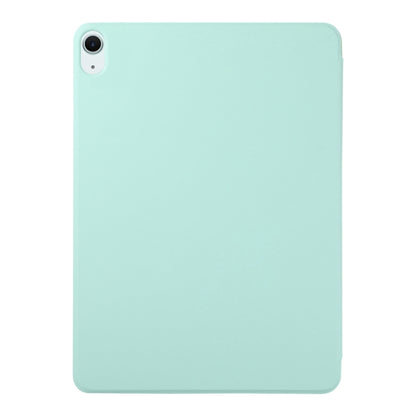 For iPad Air 11 2025 / 2024 Double-sided Clip Non-buckle Magnetic PU Smart Tablet Case(Light Green) - iPad Air 11 2025 / 2024 Cases by buy2fix | Online Shopping UK | buy2fix
