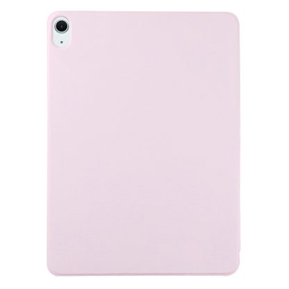 For iPad Air 11 2025 / 2024 Double-sided Clip Non-buckle Magnetic PU Smart Tablet Case(Pink) - iPad Air 11 2025 / 2024 Cases by buy2fix | Online Shopping UK | buy2fix