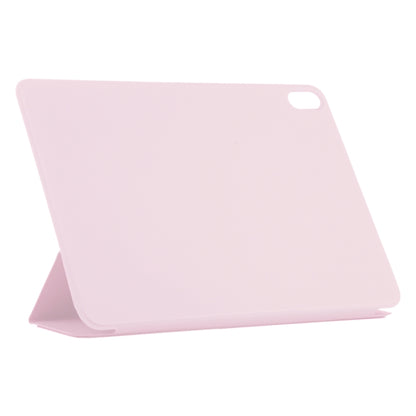 For iPad Air 11 2025 / 2024 Double-sided Clip Non-buckle Magnetic PU Smart Tablet Case(Pink) - iPad Air 11 2025 / 2024 Cases by buy2fix | Online Shopping UK | buy2fix