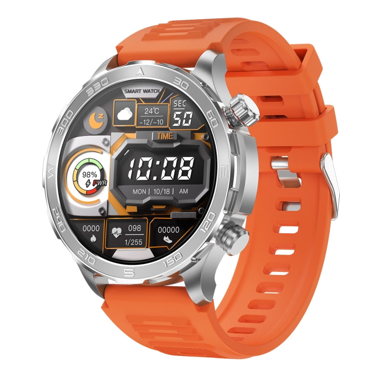 DK67 1.53 inch IP67 BT 5.0 Fitness Sport Smart Watch, Support Bluetooth Call / Sleep / Blood Oxygen / Heart Rate / Blood Pressure Health Monitor(Orange) by buy2fix