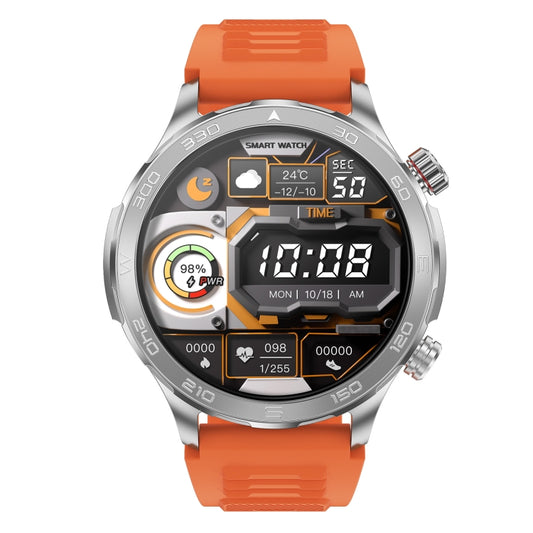 DK67 1.53 inch IP67 BT 5.0 Fitness Sport Smart Watch, Support Bluetooth Call / Sleep / Blood Oxygen / Heart Rate / Blood Pressure Health Monitor(Orange) by buy2fix