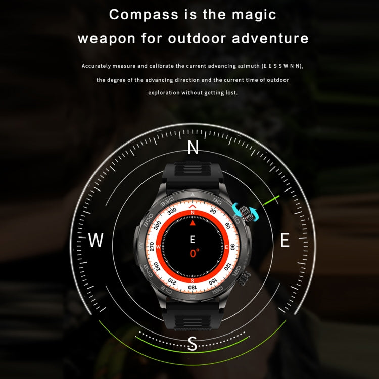 DK67 1.53 inch IP67 BT 5.0 Fitness Sport Smart Watch, Support Bluetooth Call / Sleep / Blood Oxygen / Heart Rate / Blood Pressure Health Monitor(Black) by buy2fix