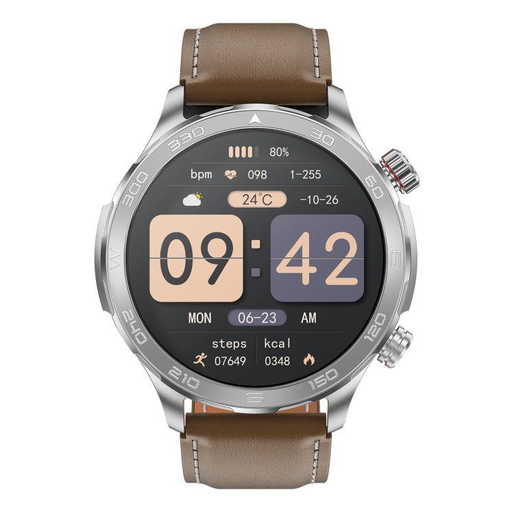 DK67 1.53 inch IP67 BT 5.0 Fitness Sport Smart Watch, Support Bluetooth Call / Sleep / Blood Oxygen / Heart Rate / Blood Pressure Health Monitor(Brown) by buy2fix