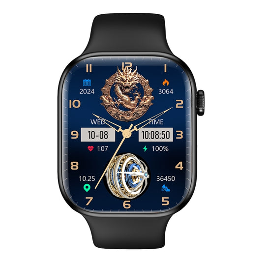 WS11 MAX 2.2 inch Fitness Sport Smart Watch, Support Bluetooth Call / Sleep / Blood Oxygen / Heart Rate / Blood Pressure Health Monitor(Black) by buy2fix