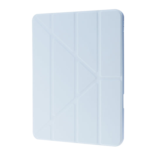 For iPad Air 11 2025 / 2024 Deformation Transparent Acrylic Leather Tablet Case(Light Blue) - iPad Air 11 2025 / 2024 Cases by buy2fix | Online Shopping UK | buy2fix