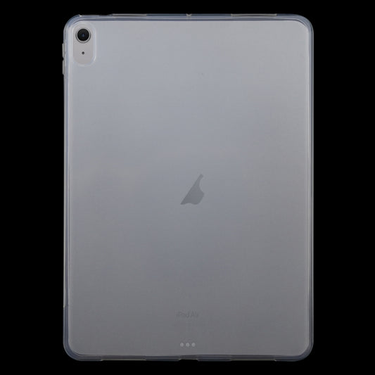 For iPad Air 11 2025 / 2024 / 5 / 4 0.75mm Shockproof Outside Glossy Inside Frosted TPU Tablet Case(Transparent) - iPad Air 11 2025 / 2024 Cases by buy2fix | Online Shopping UK | buy2fix