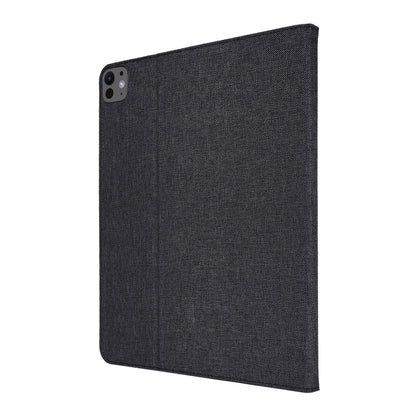 For iPad Air 11 2025 / 2024 Fabric Leather Tablet Case(Black) - iPad Air 11 2025 / 2024 Cases by buy2fix | Online Shopping UK | buy2fix