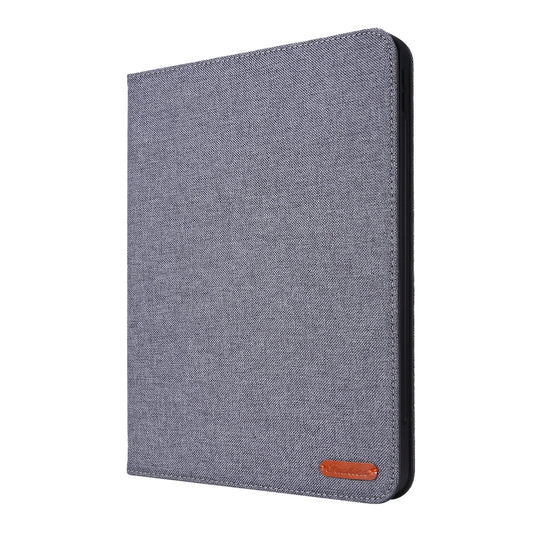 For iPad Air 11 2025 / 2024 Fabric Leather Tablet Case(Grey) - iPad Air 11 2025 / 2024 Cases by buy2fix | Online Shopping UK | buy2fix