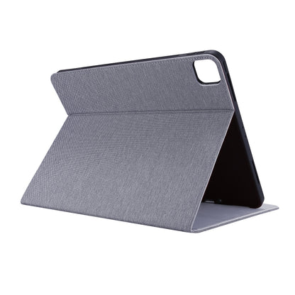 For iPad Air 11 2025 / 2024 Fabric Leather Tablet Case(Grey) - iPad Air 11 2025 / 2024 Cases by buy2fix | Online Shopping UK | buy2fix