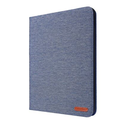 For iPad Air 13 2025 / 2024 Fabric Leather Tablet Case(Blue) - iPad Air 13 2025 / 2024 Cases by buy2fix | Online Shopping UK | buy2fix