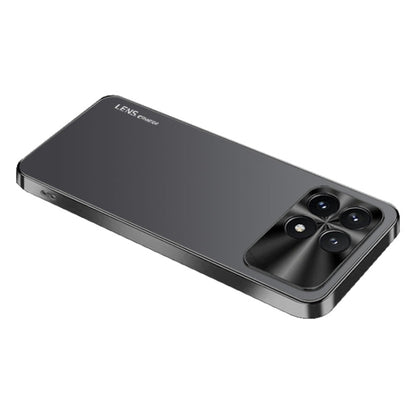 For Xiaomi Redmi K70 Pro AG Frosted Electroplating Acrylic Phone Case(Black) - Xiaomi Cases by buy2fix | Online Shopping UK | buy2fix