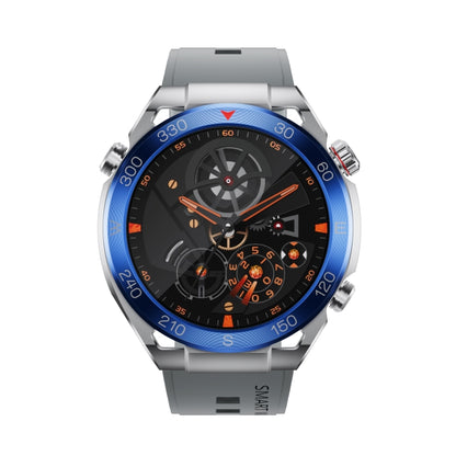 WS-20 1.43 inch IP67 Sport Smart Watch Support Bluetooth Call / Sleep / Blood Oxygen / Heart Rate / Blood Pressure Health Monitor, Silicone Strap(Silver) by buy2fix