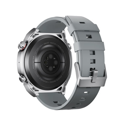 WS-20 1.43 inch IP67 Sport Smart Watch Support Bluetooth Call / Sleep / Blood Oxygen / Heart Rate / Blood Pressure Health Monitor, Silicone Strap(Silver) by buy2fix