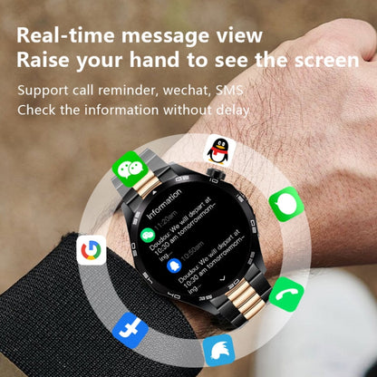 WS-26 1.52 inch IP67 Sport Smart Watch Support Bluetooth Call / Sleep / Blood Oxygen / Heart Rate / Blood Pressure Health Monitor, Silicone Strap(Black) by buy2fix