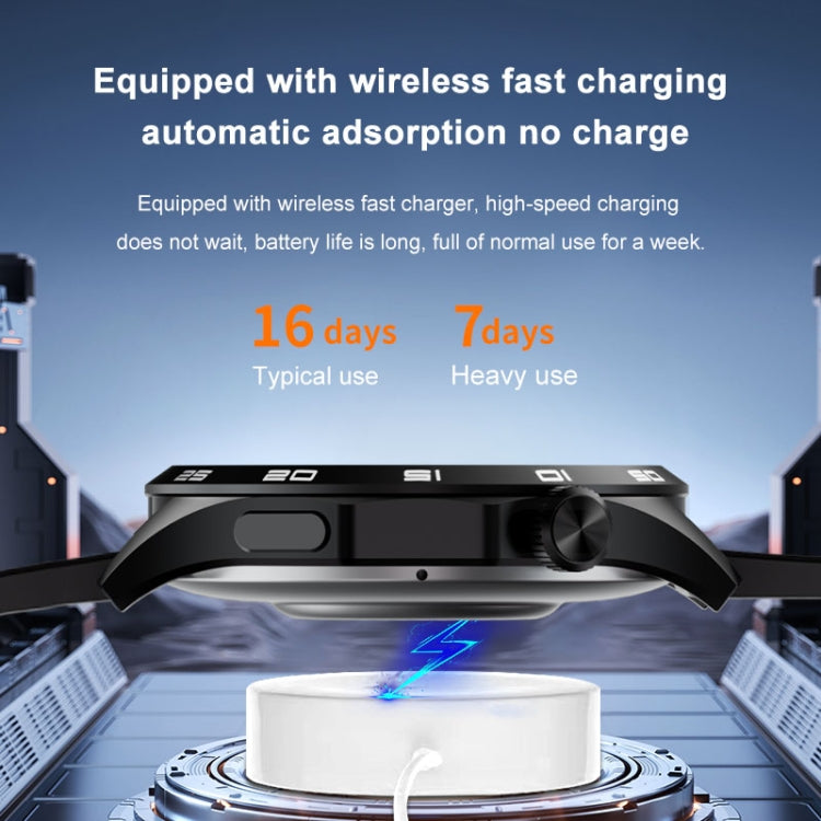 WS-26 1.52 inch IP67 Sport Smart Watch Support Bluetooth Call / Sleep / Blood Oxygen / Heart Rate / Blood Pressure Health Monitor, Steel Strap(Silver) by buy2fix