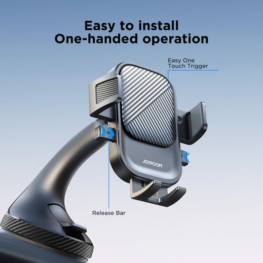JOYROOM JR-OK6 Car Windshield Phone Holder(Black) - Universal Car Holders by JOYROOM | Online Shopping UK | buy2fix