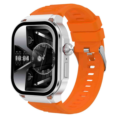 G40S 2.06 inch IP67 BT5.2 Sport Smart Watch, Support Bluetooth Call / Sleep / Blood Oxygen / Heart Rate / Blood Pressure Health Monitor(Orange) by buy2fix