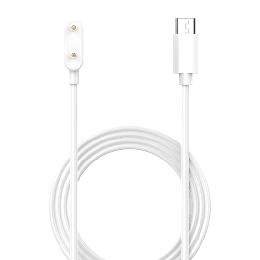 For Huawei Watch Fit3 / Honor Choice Haylou Watch USB-C / Type-C Port Watch Charging Cable(White) by buy2fix