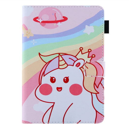For iPad Pro 11 2024 Colored Drawing Leather Smart Tablet Case(Crown Unicorns) - iPad Pro 11 2024 Cases by buy2fix | Online Shopping UK | buy2fix