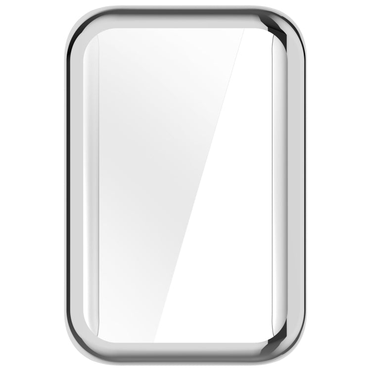 For Honor Band 9 Full Coverage TPU Electroplated Watch Protective Case(Silver) by buy2fix