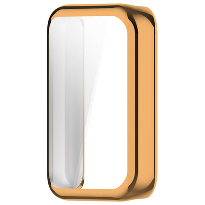 For Honor Band 9 Full Coverage TPU Electroplated Watch Protective Case(Rose Gold) by buy2fix