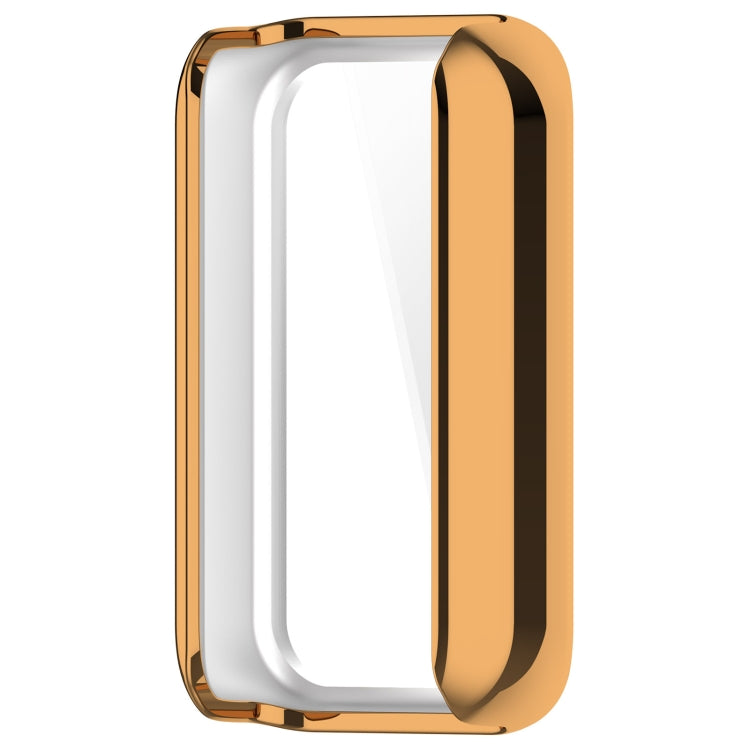 For Honor Band 9 Full Coverage TPU Electroplated Watch Protective Case(Rose Gold) by buy2fix