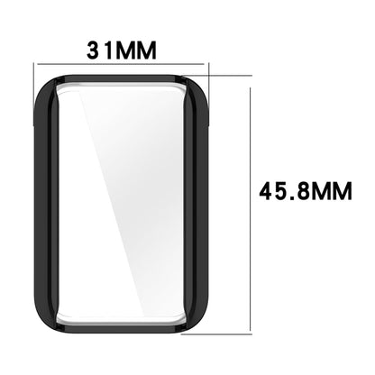 For Honor Band 9 Full Coverage TPU Electroplated Watch Protective Case(Black) by buy2fix