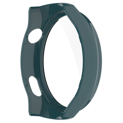 For Huawei Watch 4 Pro Space Edition PC + Curved Glass Film Integrated Watch Protective Case(Pine Green) by buy2fix