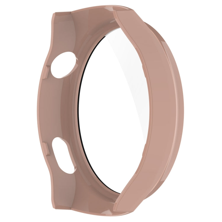 For Huawei Watch 4 Pro Space Edition PC + Curved Glass Film Integrated Watch Protective Case(Pink) by buy2fix