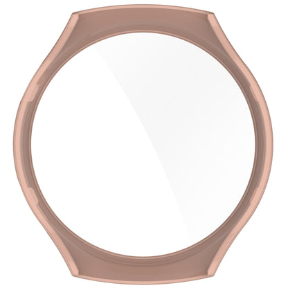 For Huawei Watch 4 Pro Space Edition PC + Curved Glass Film Integrated Watch Protective Case(Pink) by buy2fix