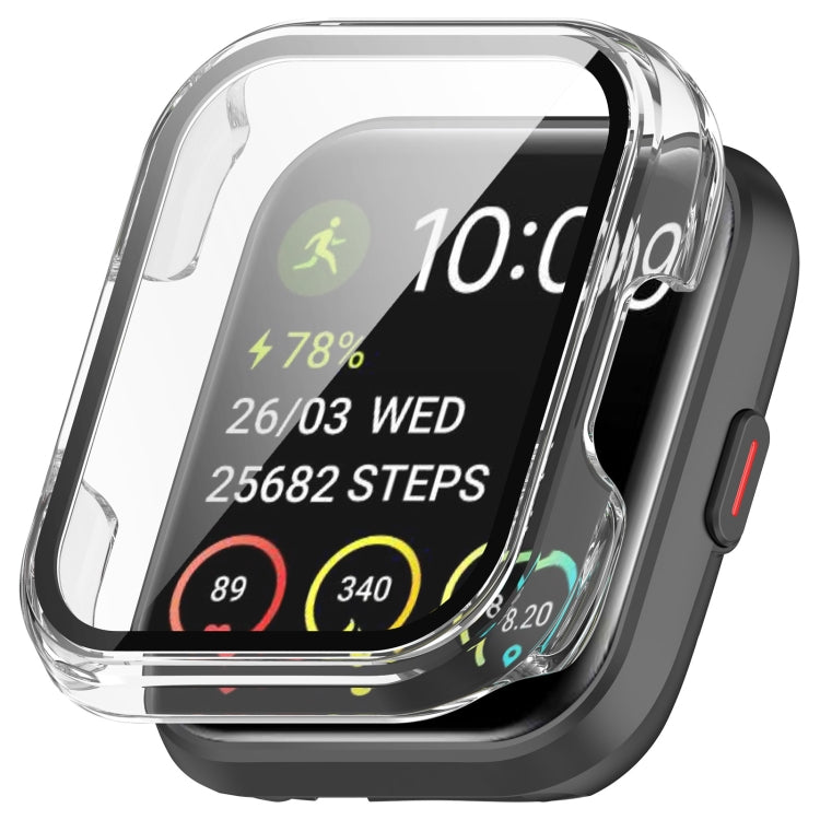 For SKG V7 / V7 Pro Tempered Film Integrated PC Watch Protective Cover(Transparent) - Watch Case by buy2fix | Online Shopping UK | buy2fix