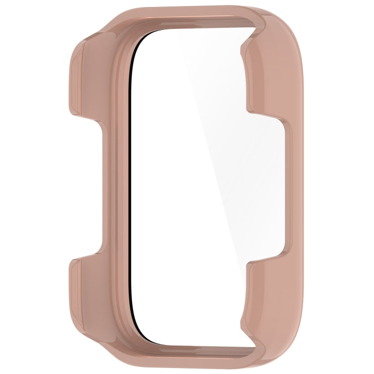 For SKG V9 PC + Tempered Film Integrated Watch Protective Case(Pink) - Watch Case by buy2fix | Online Shopping UK | buy2fix