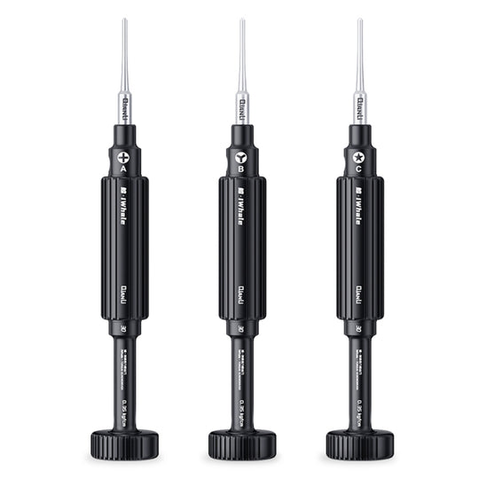 3 in 1 QianLi iWhale Special S2 Steel Magnetic Torque 3D Screwdriver, Model:A/B/C