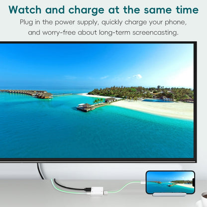 XM006 1080P iOS10.0 HDMI Mobile Phone AV Adapter(White) by buy2fix