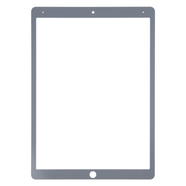 For iPad Pro 12.9 2017 Front Screen Outer Glass Lens with OCA Optically Clear Adhesive(White) by buy2fix