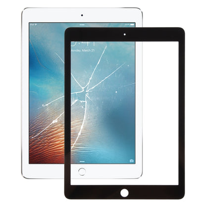 For iPad Pro 9.7 Front Screen Outer Glass Lens with OCA Optically Clear Adhesive(Black) by buy2fix