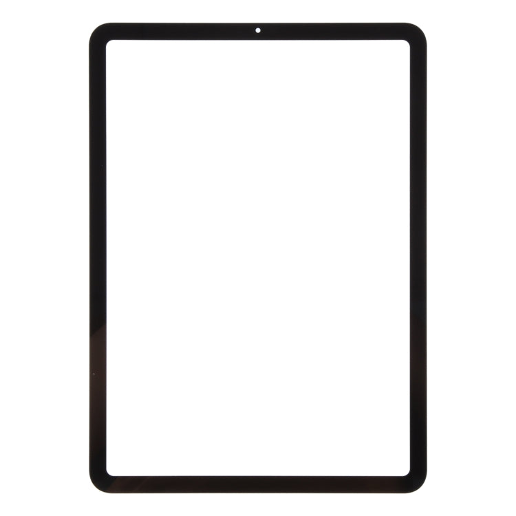 For iPad Air 4 Front Screen Outer Glass Lens with OCA Optically Clear Adhesive(Black) by buy2fix