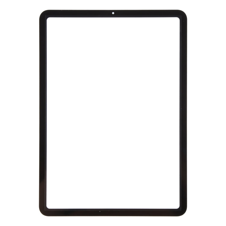 For iPad Air 4 Front Screen Outer Glass Lens with OCA Optically Clear Adhesive(Black) by buy2fix