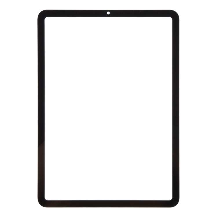 For iPad Air 5 Front Screen Outer Glass Lens with OCA Optically Clear Adhesive(Black) by buy2fix
